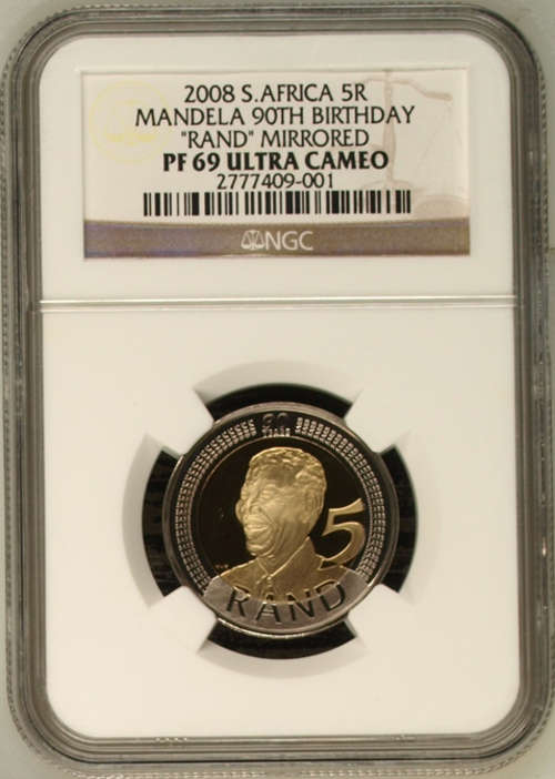 Mandela PF69 NGC Graded 2008 Birthday PROOF (Great investment, limited mintage)