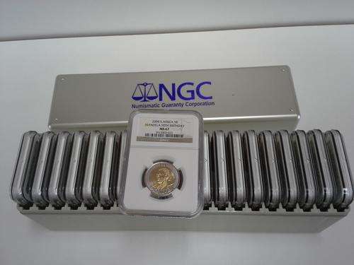 Mandela 90th Birthday R5 NGC Graded , High grade MS67, Bid per coin, FREE Contain