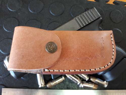 Handmade DAMASCUS  Folding Knife. BULL horn handle scales. Crazy R1 start, No reserve.