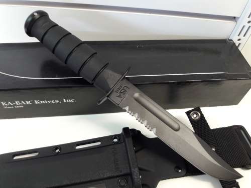 KA-Bar 1214 USA Made Knife, please visit the KA-Bar website for all specifications on this knife.