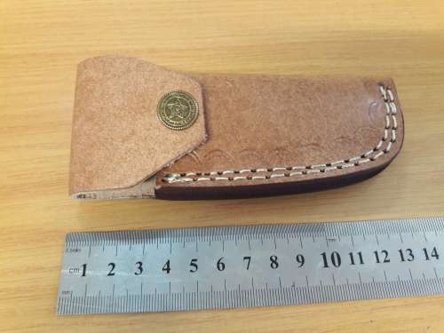 Handmade DAMASCUS  Folding Knife. Please study pictures for detail. Crazy R1 start, No reserve.