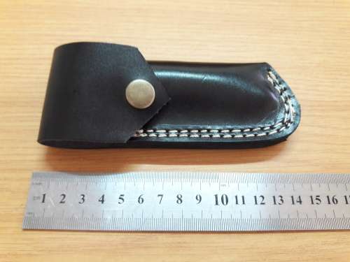 HANDMADE Black Ops, 1095 HIGH Carbon High quality steel folding knife with Camel Bone handle scales.