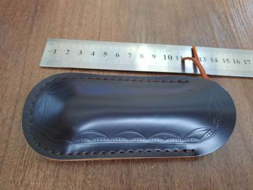 Damascus VG-10 Stainless Steel folding knife, RAZOR Sharp, EBONY WOOD & Shell handle.
