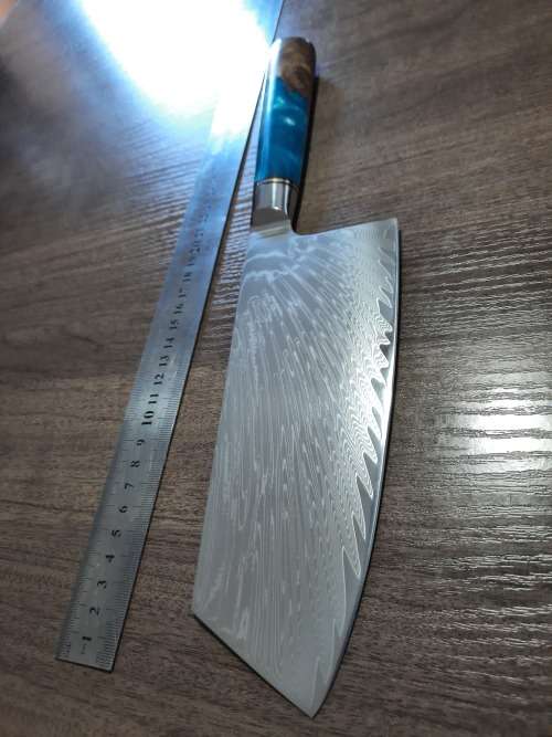 Damascus VG-10 Stainless CLEAVER, RAZOR Sharp, New Stock, High Quality, High Carbon SS LAST ONE AVAi