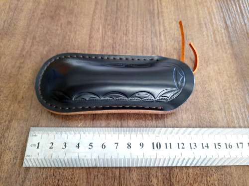 Damascus VG-10 Stainless Steel folding knife, RAZOR Sharp, Rosewood & Shell handle.