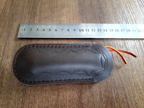 Damascus VG-10 Stainless Steel folding knife, RAZOR Sharp, EBONY WOOD & Shell handle.