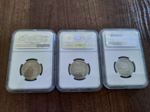 Mandela Presidential Inauguration R5 Graded by NGC,  MS65, BID PER COIN. 3 Available !!