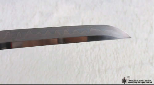 Handmade tempered  T10 TOOL & DIE Steel Katana Samurai Battle Ready, HAMON done with clay.
