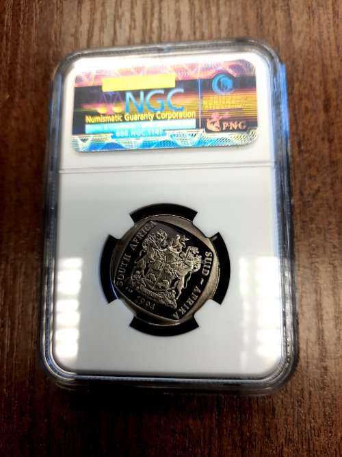 Mandela Presidential Inauguration PF69 CAMEO, very scarce grade, complete your collection today.