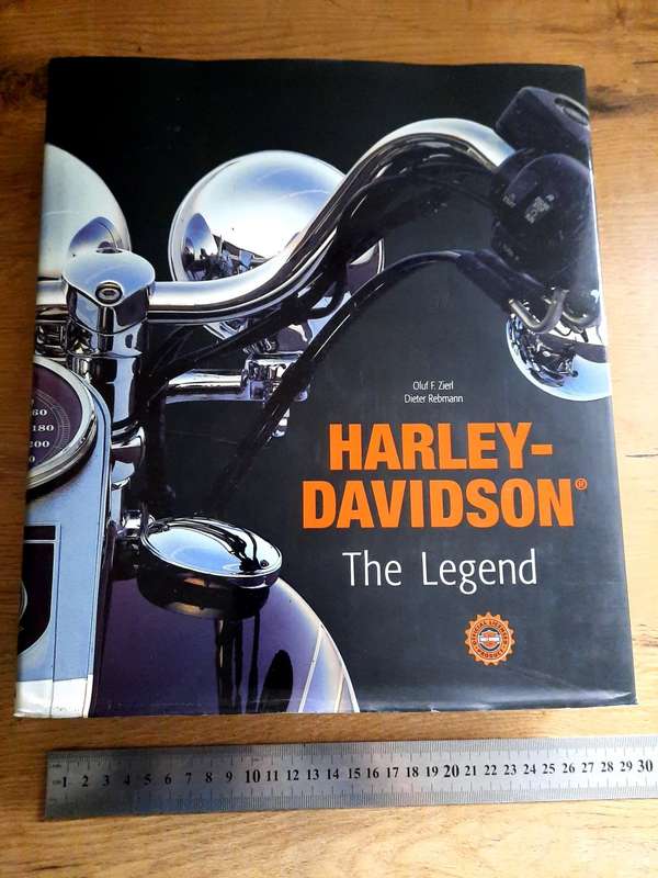Harley-Davidson Book, The Legend by Oluf F. Zierl and Dieter Rebmann
