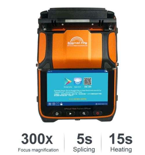 Fibre Optic fusion splicer Complete with Stripper, Cleaver, all you need to do the job.