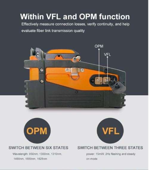 Fibre Optic fusion splicer Complete with Stripper, Cleaver, all you need to do the job.