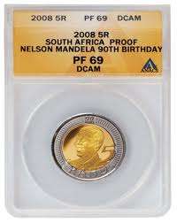 Mandela Birthday PF 69 ANACS graded coin Reduced for today only !