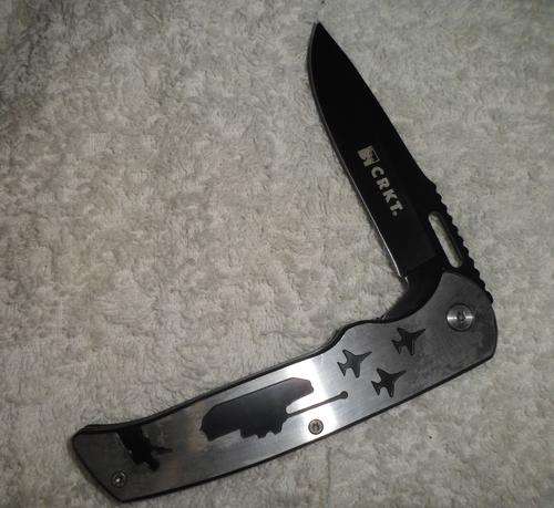 CRKT ARMY FLICK KNIFE