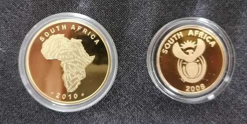 Mandela 2010 Winners Set 24ct Gold