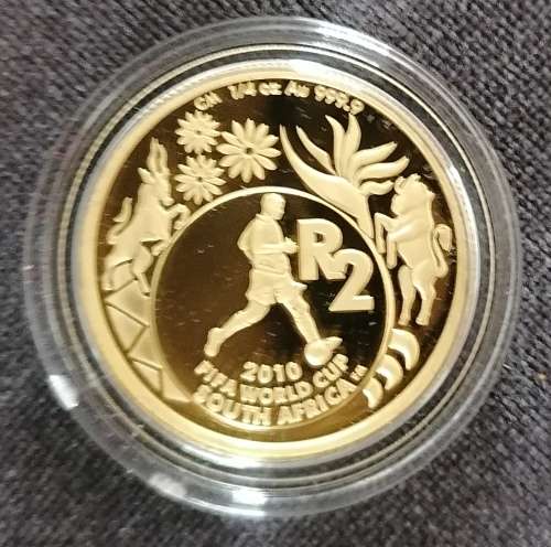 Mandela 2010 Winners Set 24ct Gold