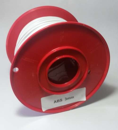 3mm White ABS 3D Printer Filament