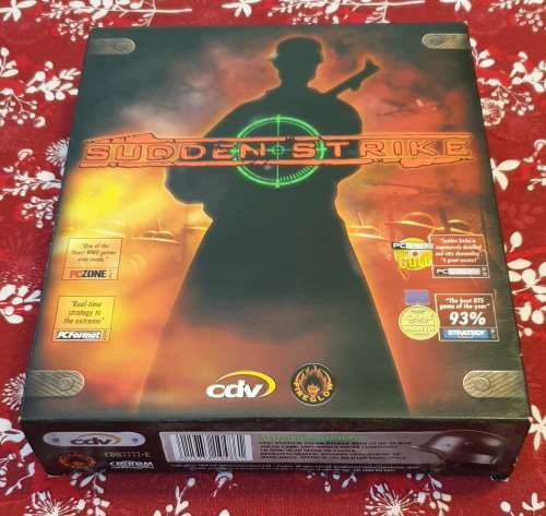 Big box PC game: Sudden Strike