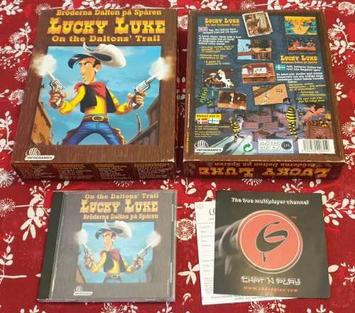 Big box PC game: Lucky Luke - On the Dalton`s Trail
