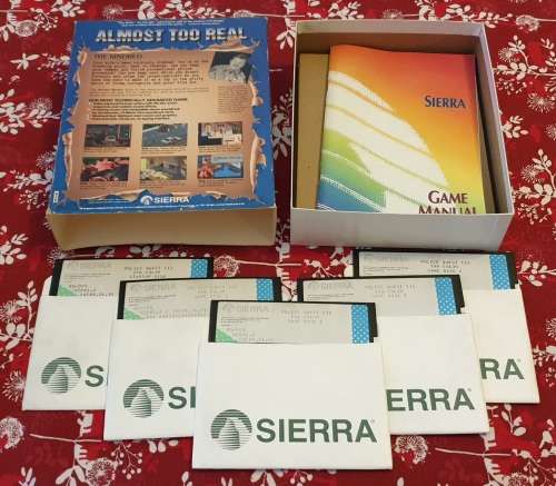 Big box PC game: Police Quest 3
