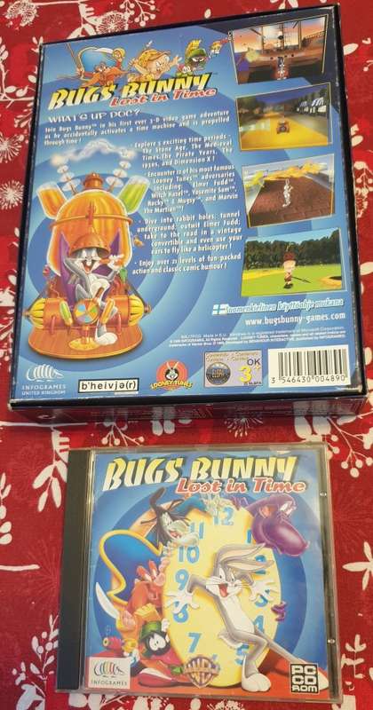 Big box PC game: Bugs Bunny: Lost in Time