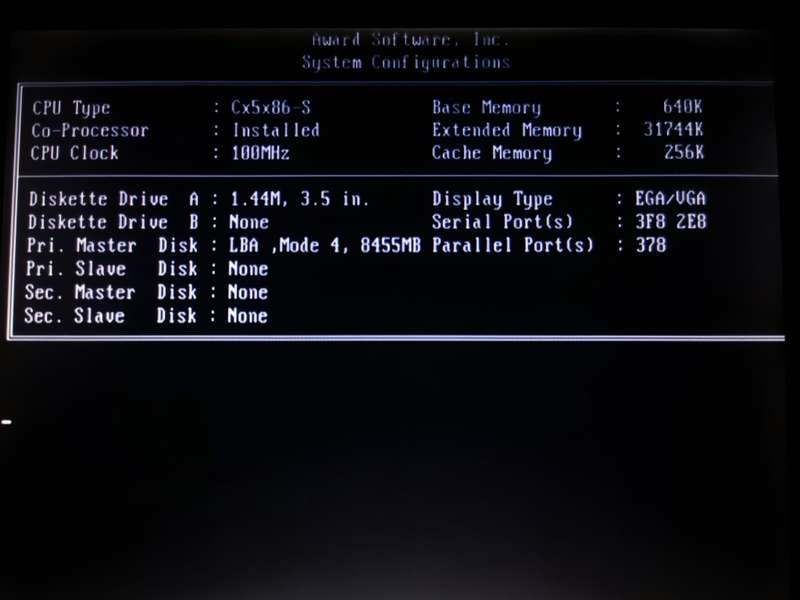 Vision2000 486 DX4-100 PC