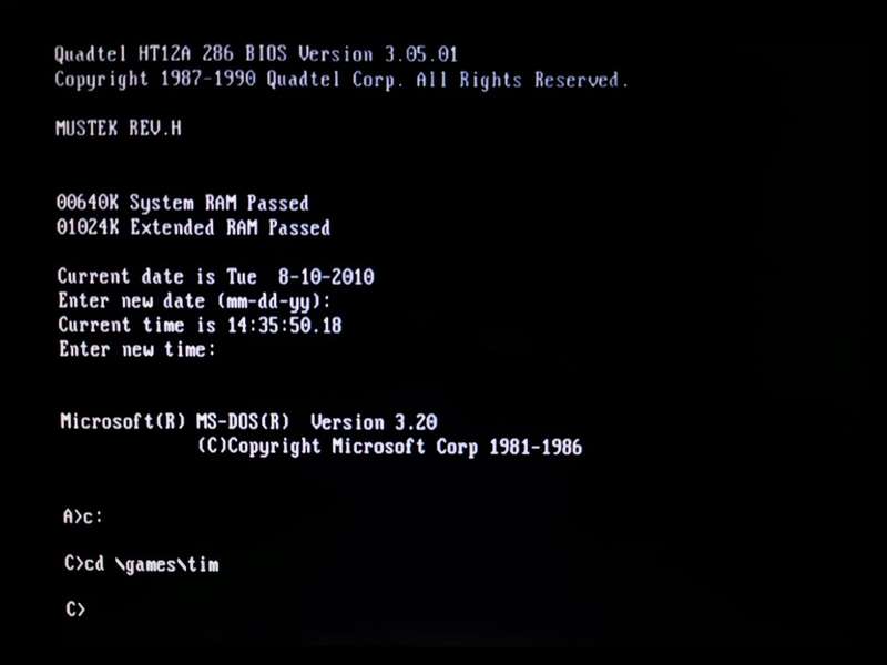 286 10MHz PC