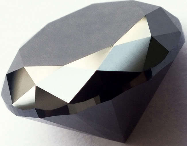 100% NATURAL1.65 CT  BLACK DIAMOND