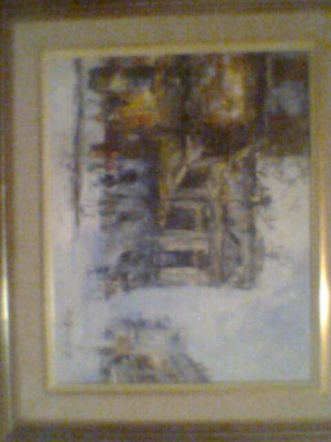 ORIGANAL OIL PAINTING J DANNY