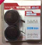 Sounex**300 watt Dome Tweeters**