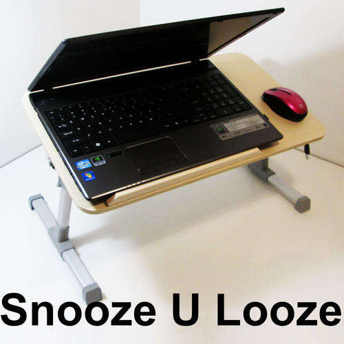 Quality adjustable !!! Wood & Aluminium Alloy!!! Laptop Cooling Fan table !!Takes upto 17" Laptop!!