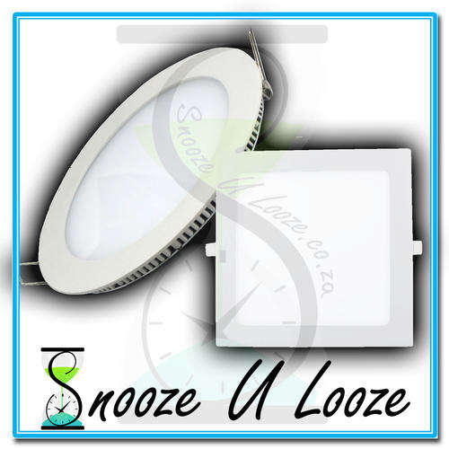 Round or Square ! 12W LED ! Steel Ceiling Light (4 Units) NO COMBINING FEE **6 Month Warranty**