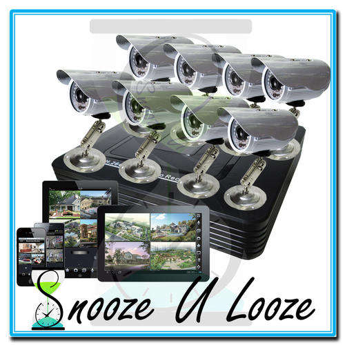 600TV lines 8 Channel HDMI CCTV  Kit (Internet/Cellphone viewing) **6 Month Warranty**