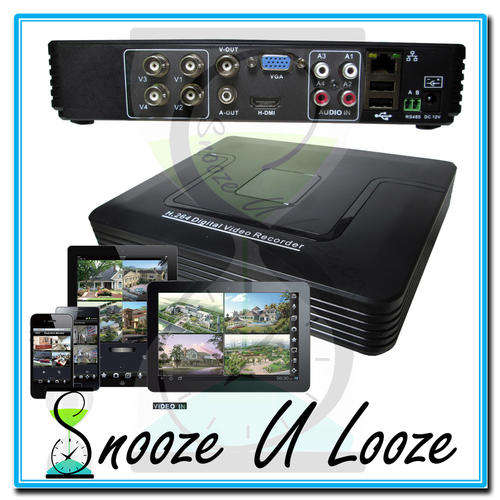 4 Ch HDMI CCTV DVR (Cellphone, Internet viewing, Email alert, Motion Detection) **6 Month Warranty**