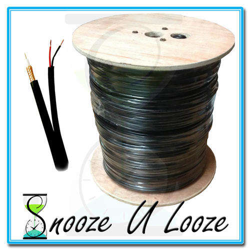 200 Meters Shotgun Cable (RG59 & Power cable) for CCTV camera's