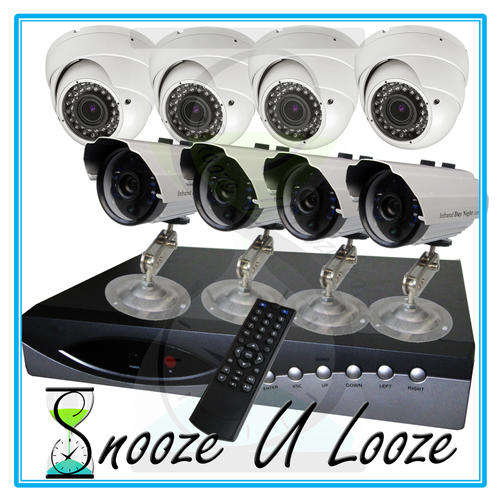 700TVL 8 Ch CCTV  Kit with HDMI    **6 Month Warranty**