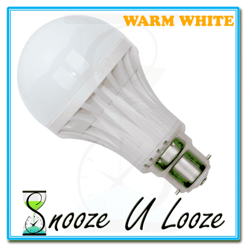 7W Warm White LED E27 Globe **6 Month Warranty**