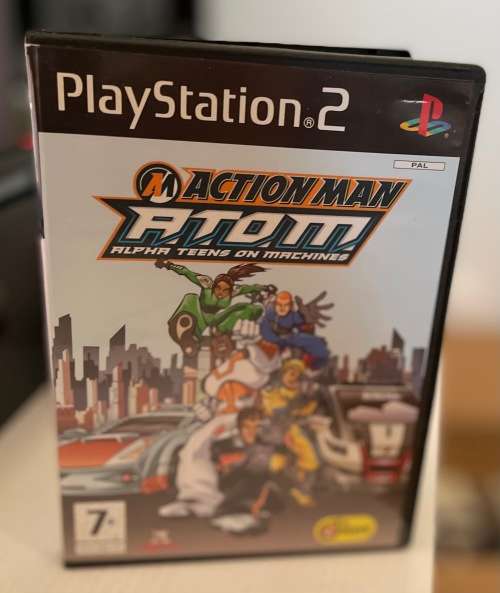 ACTION MAN A.T.O.M ALPHA TEENS ON MACHINES(PS2)