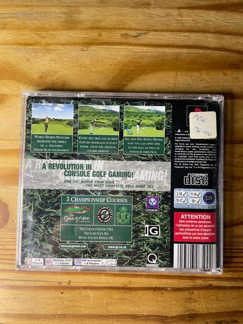 PRO 18 WORLD TOUR GOLF(PS1)