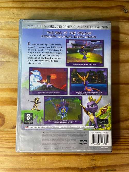 Spyro: Enter the Dragonfly(PS2)