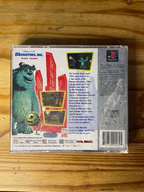 Disney/Pixar`s Monsters, Inc.: Scare Island (PS1)