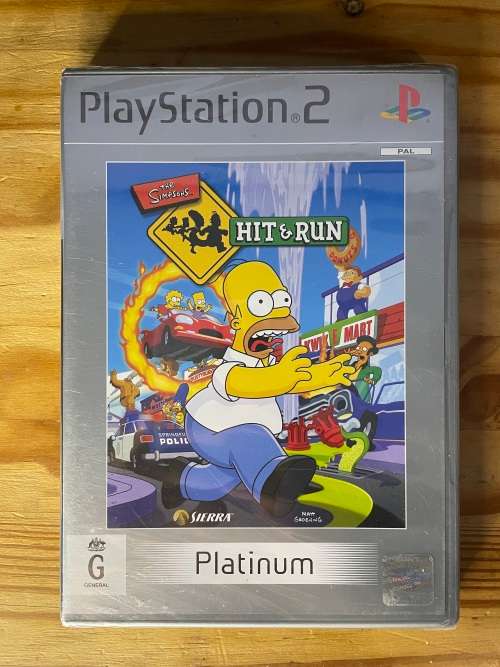 The Simpsons: Hit & Run(Factory Sealed)(PS2)