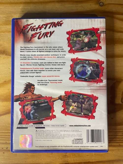 Fighting Fury(PS2)