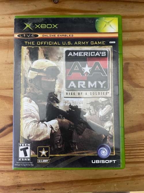 America`s Army: Rise of a Soldier(Xbox Original)