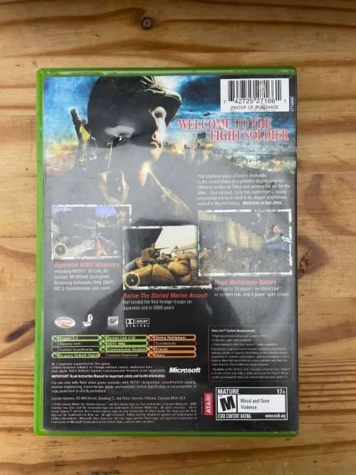 World War II Combat: Iwo Jima(Xbox Original)