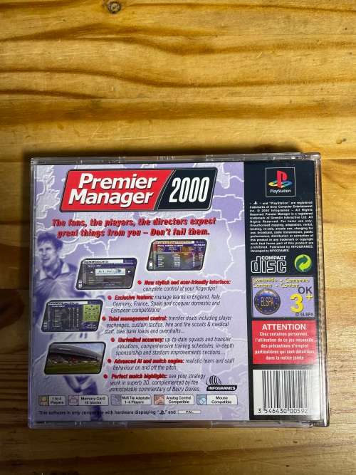 Premier Manager 2000(PS1)
