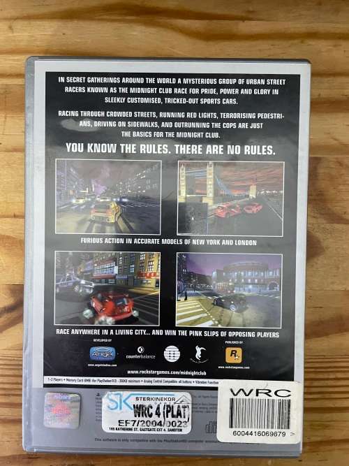 Midnight Club: Street Racing(PS2)