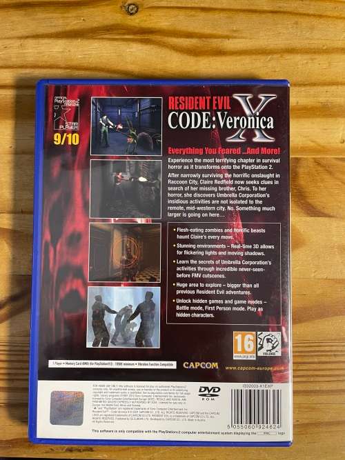 Resident Evil  Code: Veronica X (PS2)