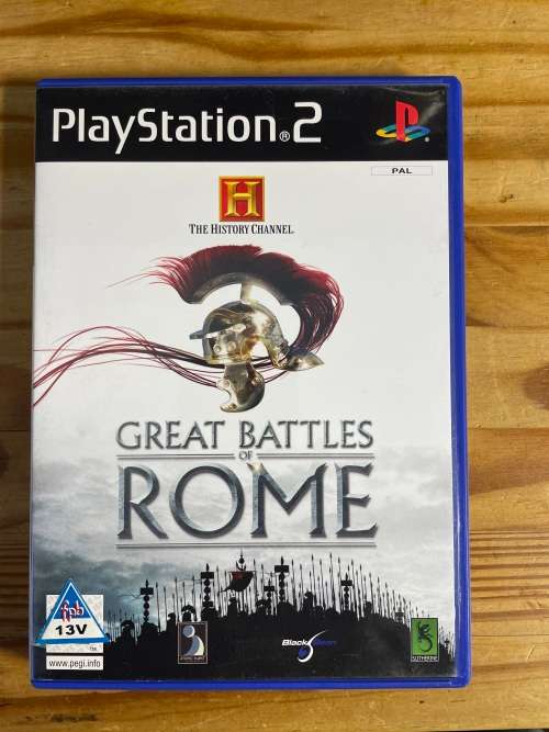 The History Channel: Great Battles of Rome(PS2)
