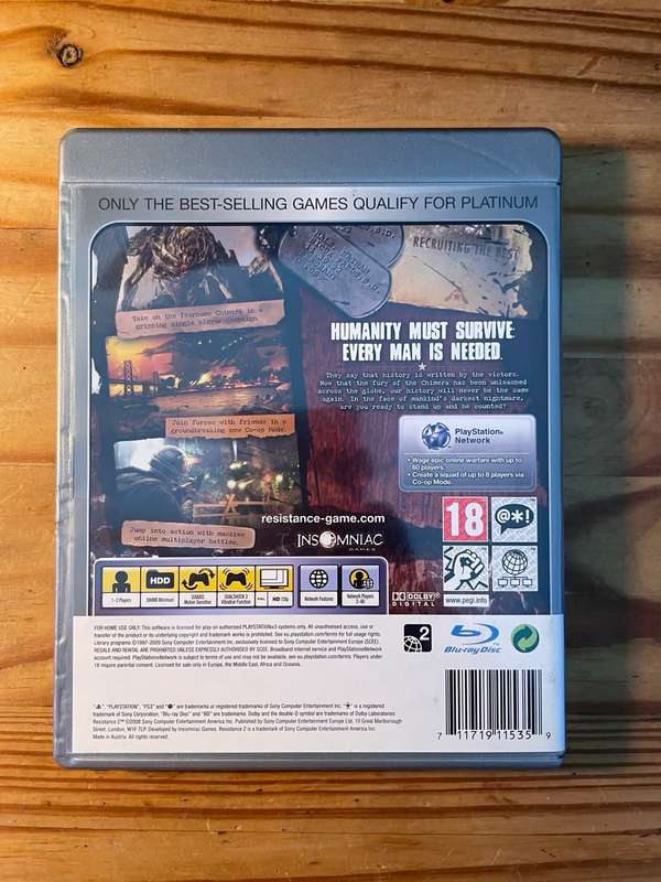 Resistance 2 (PS3)